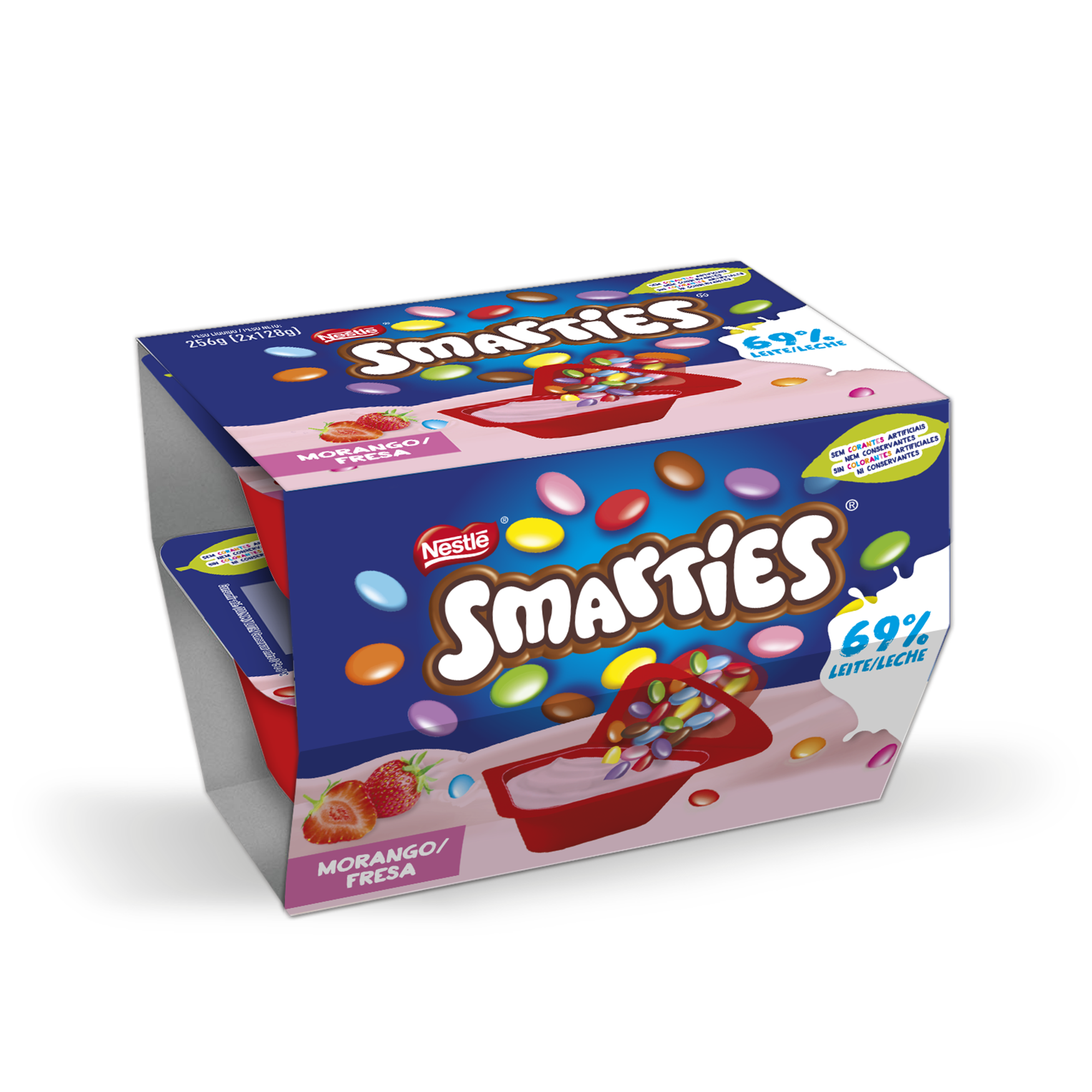 Smarties Fresa | Nestlé Chocolates | Postres Lácteos Nestlé