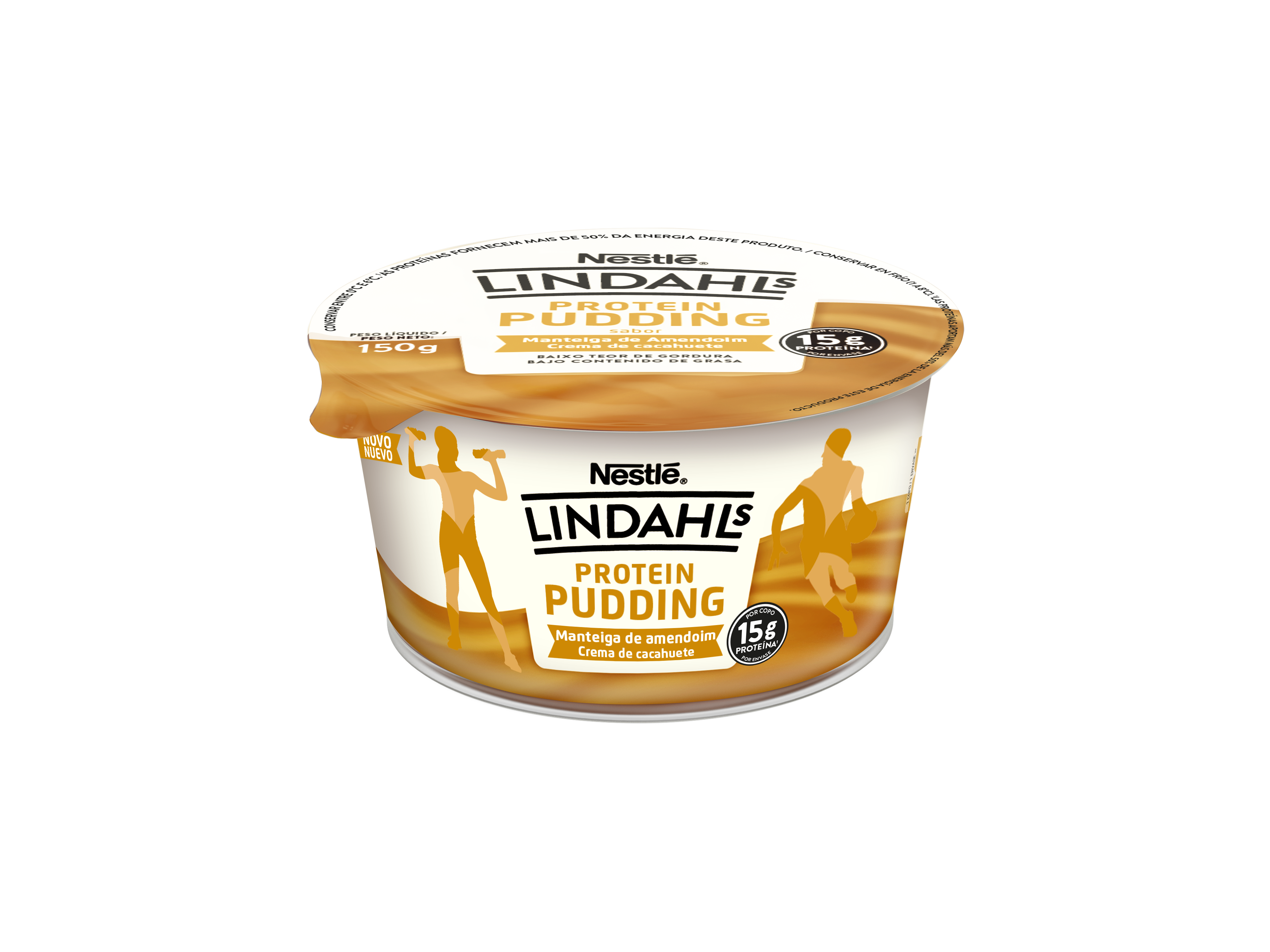 Lindahls Pudding Crema Cacahuete