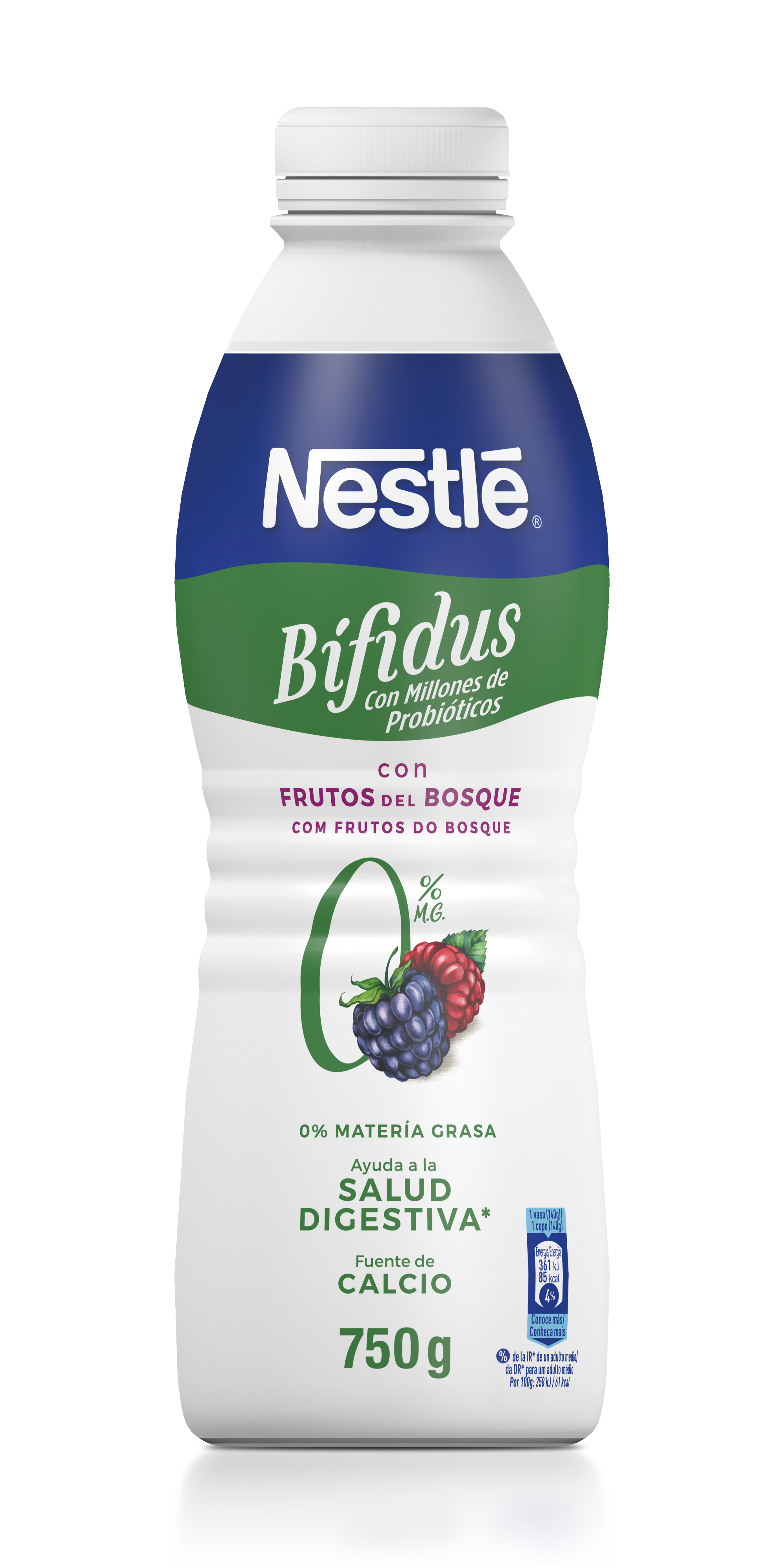 Bífidus con Frutos del Bosque 0%