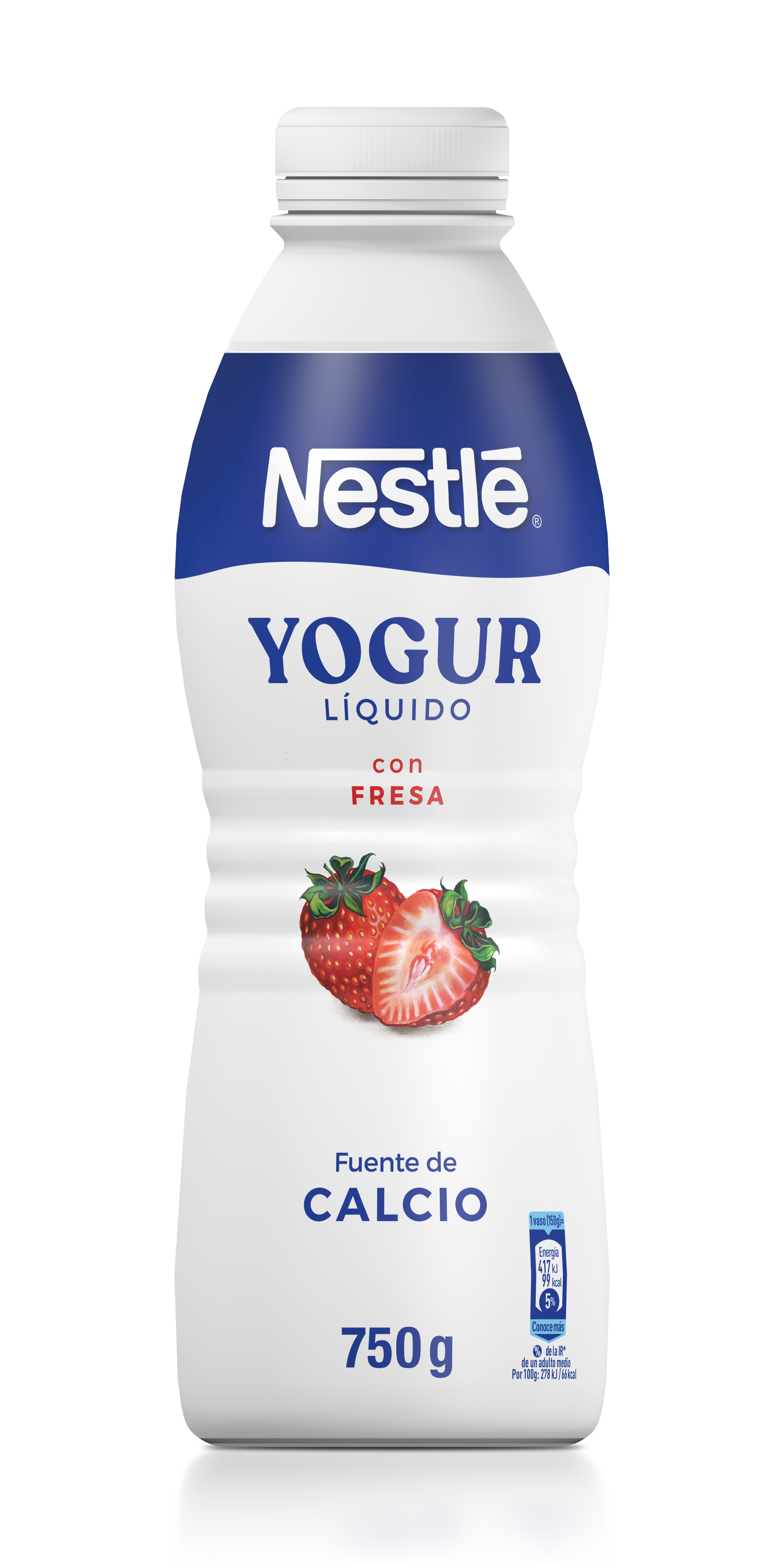 Yogur Líquido con Fresa