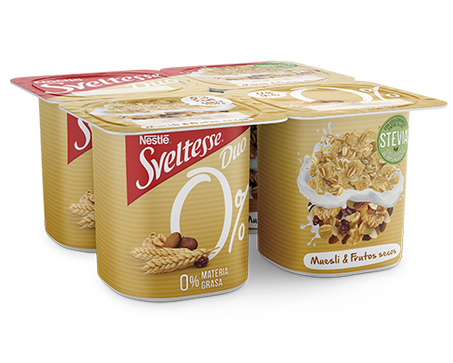 Sveltesse Duo Muesli & Frutos secos