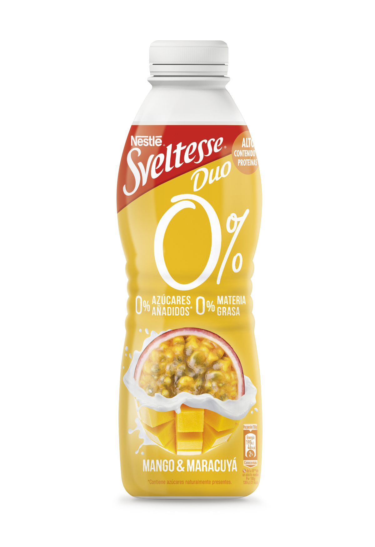 Yogur Líquido Sveltesse Mango & Maracuyá 